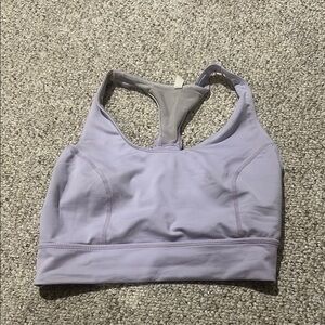 Free People Purple Racerback Sports Bra